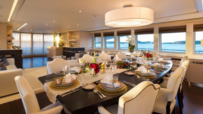 Formal dining area