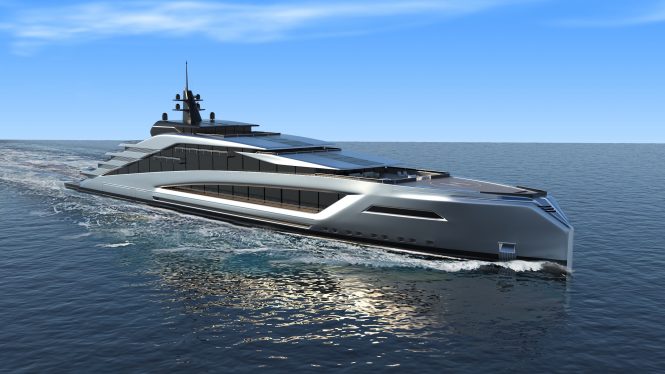 Introducing 135 metre megayacht concept ‘California’ from Kurt Strand