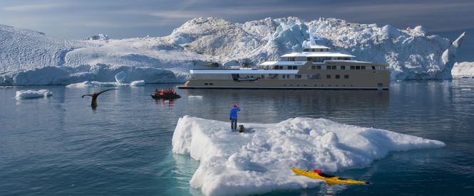 Russian Billionaire’s Explorer Yacht La Datcha for Luxury Yacht Charter