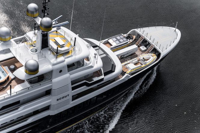 Luxury yacht SCOUT _ Credit - Tom van Oossanen
