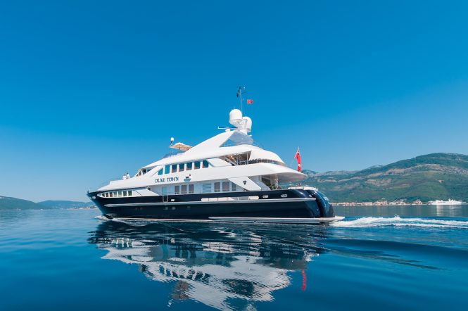 37m Heesen Superyacht DUKE TOWN offering reduced charter rate in Western Mediterranean