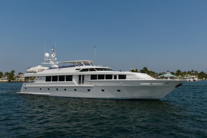 Escape to the Bahamas with 36m SAVANNAH Superyacht offering special price