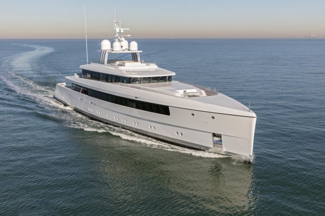 Feadship superyacht NAJIBA excels in efficiency at sea trials
