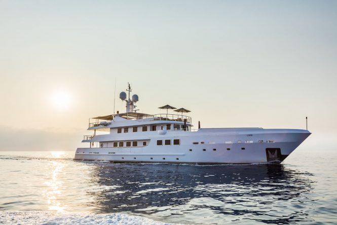 Beautifully refitted 49m superyacht R23 (ex Out) now for charter in Western Mediterranean