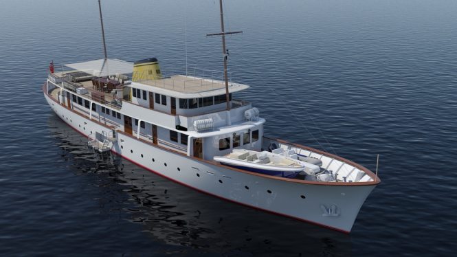 Classic 1950s motor yacht Istros to be refitted by Feadship