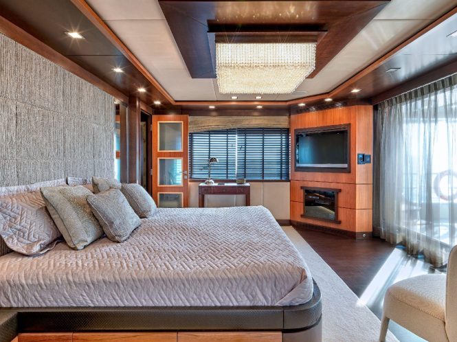 Spacious master suite with fantastic views