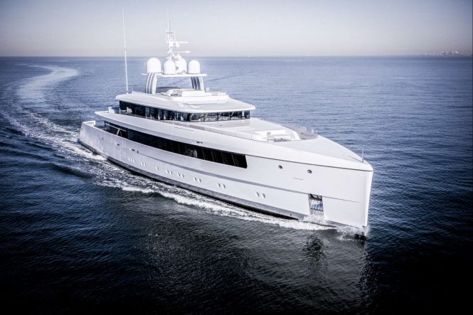 58m Feadship Superyacht Najiba delivered