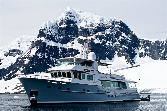Journeying to the Antarctic aboard explorer yacht Gayle Force