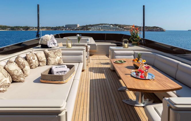 Motor yacht ANAMEL offering great price reduction for Greece charters