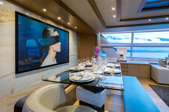 Formal dining area
