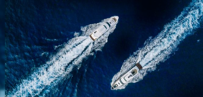 Horizon Yachts lauched motor yachts WILD DUCK and THE LEGION