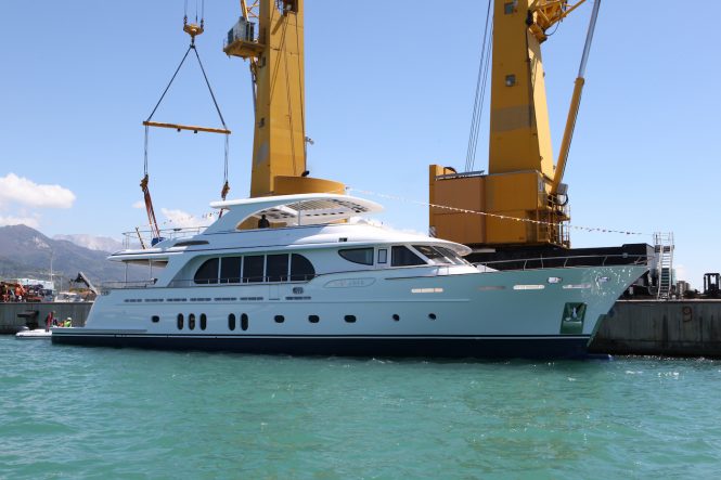 Cerri Cantieri Navali launch 31m motor yacht VANADIS