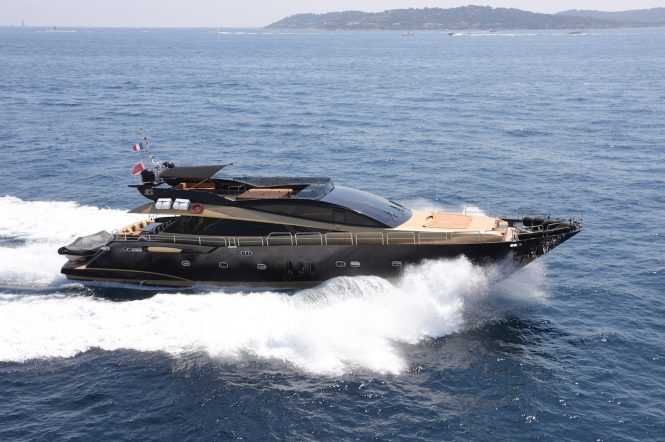 32m charter yacht CLAREMONT offering reduced rates in West Med