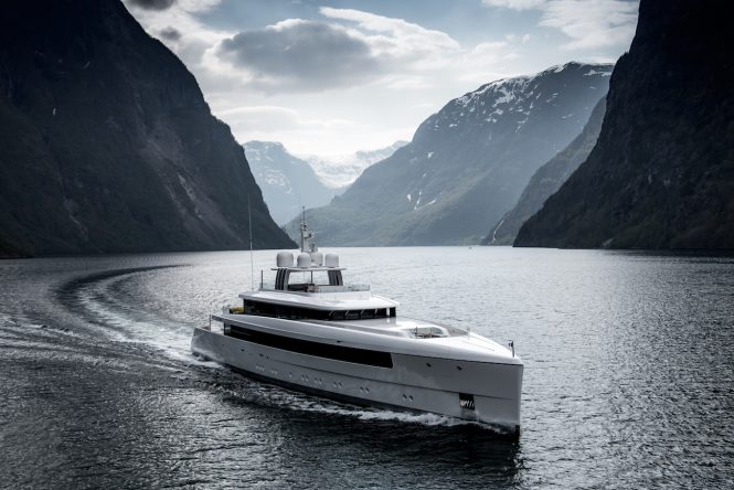 NAJIBA in the Norwegian Fjords