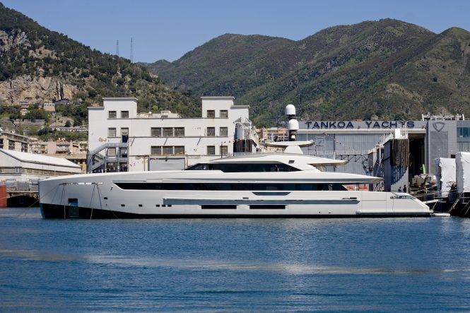 Tankoa Yachts launch 50m TANKOA S501 HYBRID motor yacht BINTA D’OR