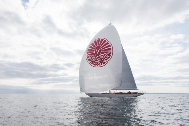 42m Vijonara wins “Best Sailing Yacht” award at the 2019 WSA