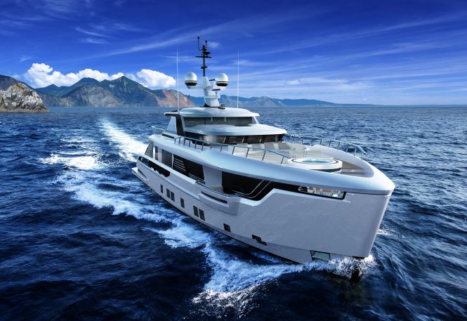 Dynamiq Yachts announces its first explorer yacht, Global 330