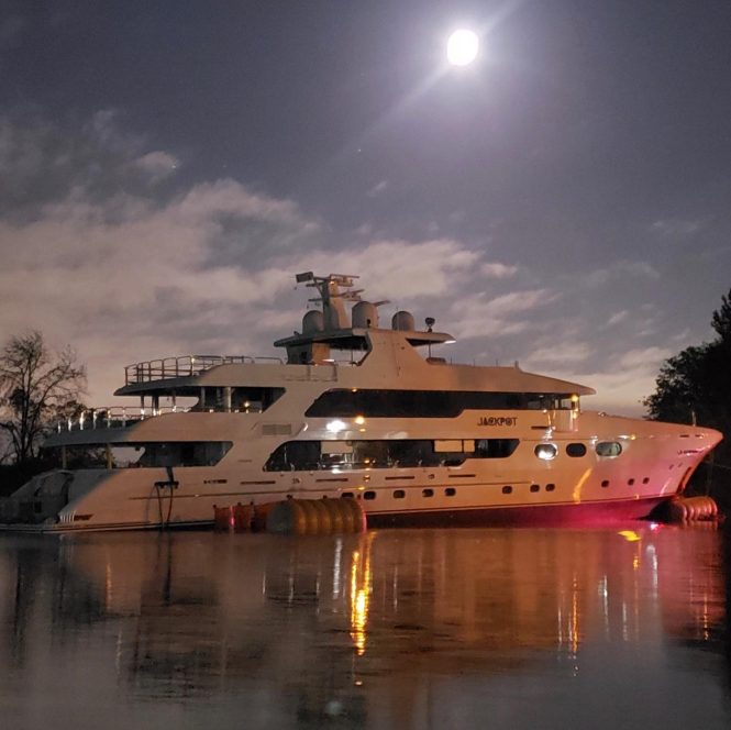 50m superyacht Jackpot launched at Christensen