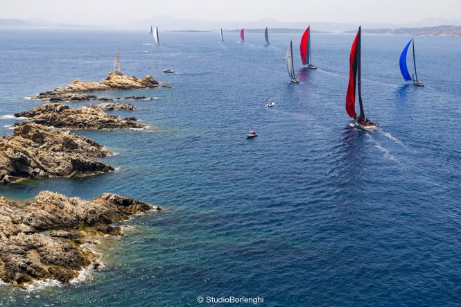 Winners of Loro Piana Superyacht Regatta 2019