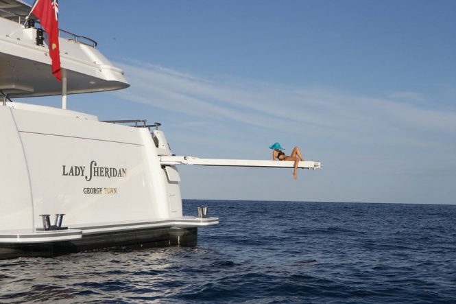 Magnificent 58m superyacht LADY SHERIDAN offering 10% charter discount in the West Med