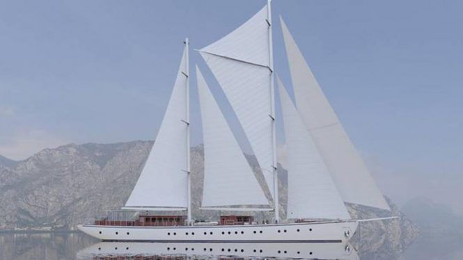 Sailing yacht RHEA