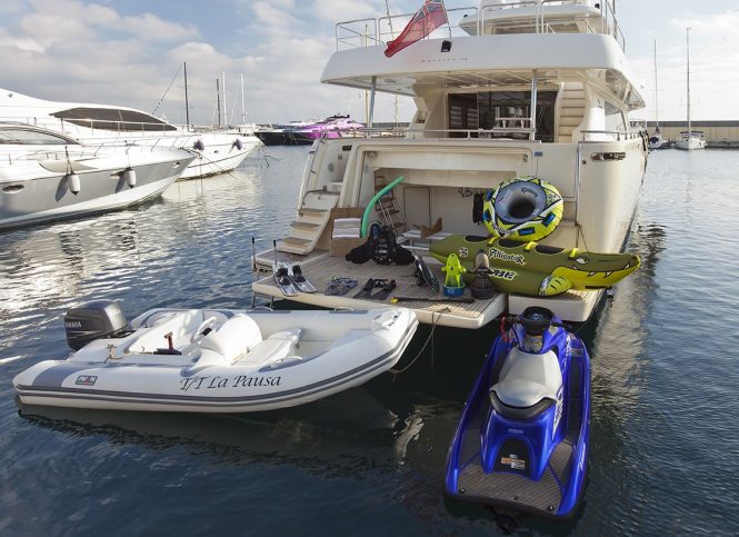 Selection of water toys