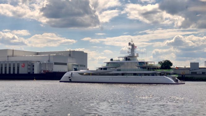 Watch: Brand New 80m Superyacht Excellence on sea trials