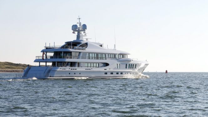 AMELS celebrate delivery of superyacht Aurora Borealis
