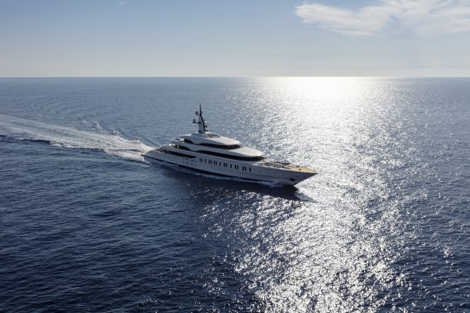 Benetti flagship 108m Gigayacht IJE (FB275) delivered to her owners