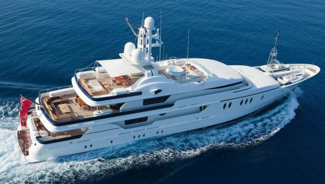 52m Amels motor yacht DEJA TOO offering 15% discount in Italy