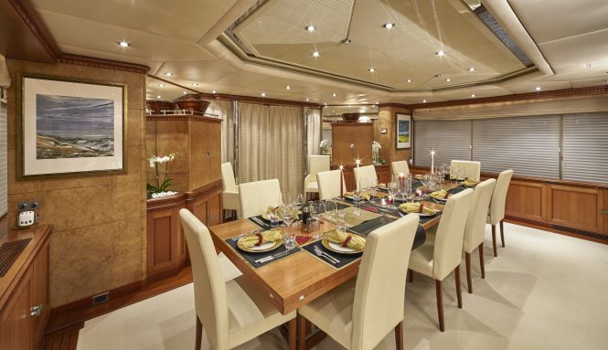 Elegant dining area