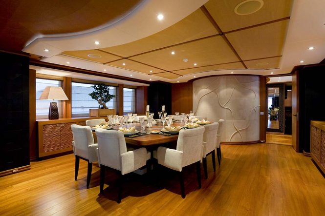 Formal dining area