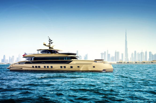 Dynamiq presents GTT 135 Carat limited edition superyacht