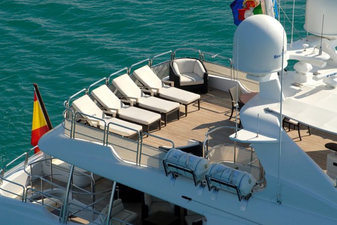 Inviting exterior deck for relaxing and socialising