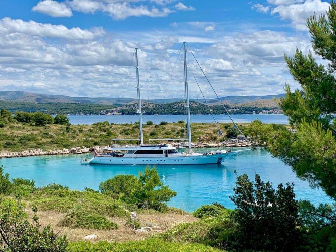 Brand New For Charter: 49m Sailing Yacht LADY GITA ready to take you around enchanting Croatia