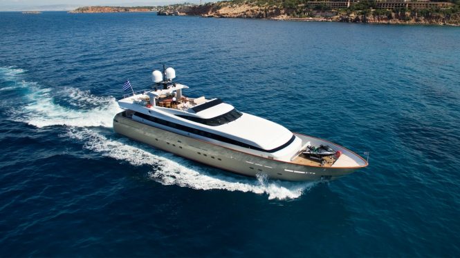 Greek yacht charter special with 34m ITHAKI