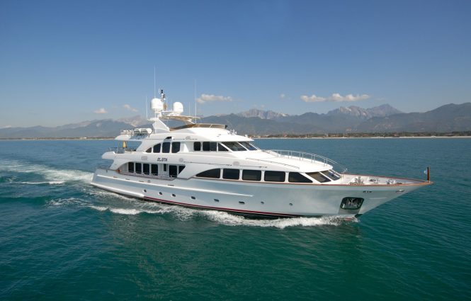 37m Benetti superyacht ELENA NUEVE offering charter special in Spain