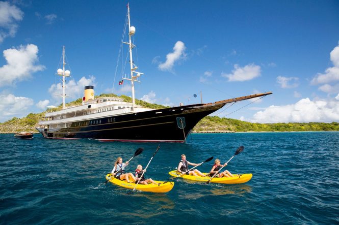 90m mega yacht NERO offering 15% discount in Western Mediterranean