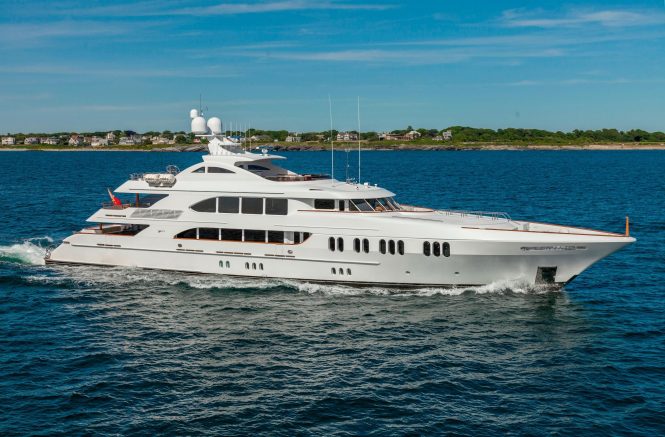 ‘8 days for the price of 7’ charter special aboard 50m Aspen Alternative in New England