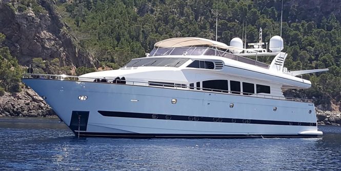 32m HARMONY I offering 10% discount on Spain yacht charters