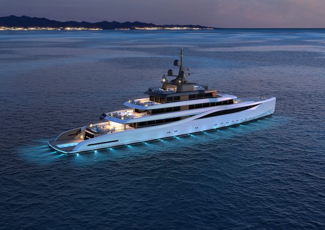 Nauta Design reveals new 78m Slipstream superyacht concept