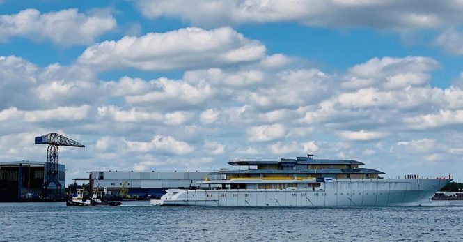 Oceanco 117m Project Y719 is officially the largest Dutch-built yacht so far