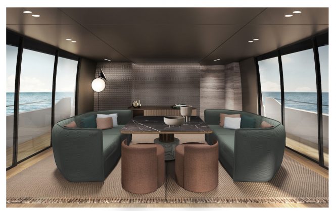 upper deck skylounge dining