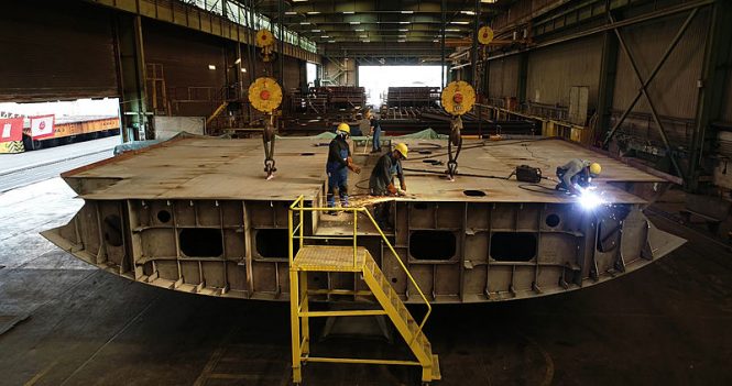 Abeking & Rasmussen PROJECT 6507 keel laying