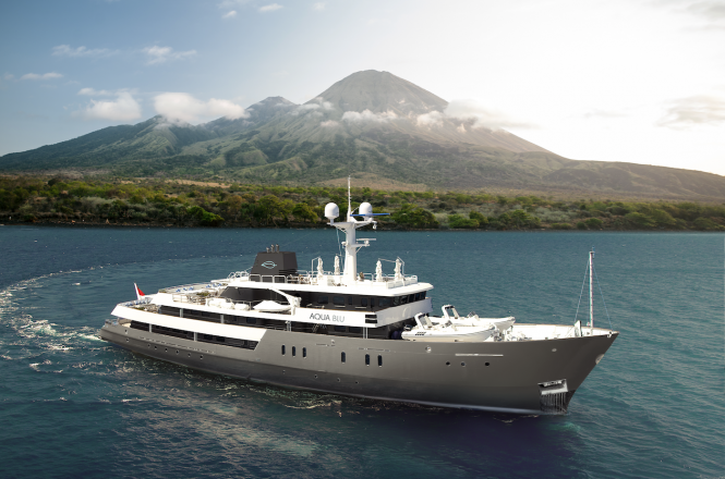 Expedition yacht Aqua Blu joins charter world in Southeast Asia
