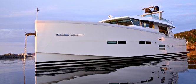 25m Yacht Delta Carbon 88 hits the water in Sweden