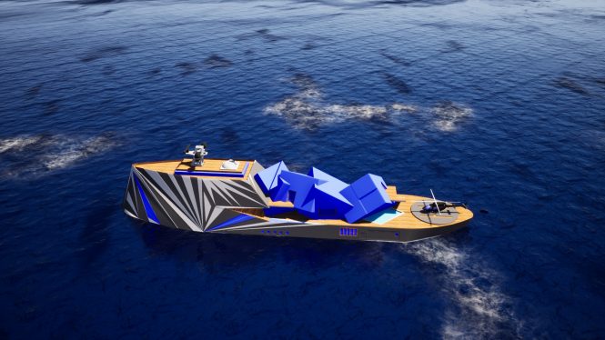 The radical new expedition yacht concept Fata Morgana from George Lucian