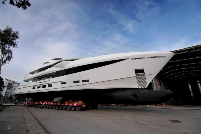The largest yacht ever built by Hargrave delivered to her American owner
