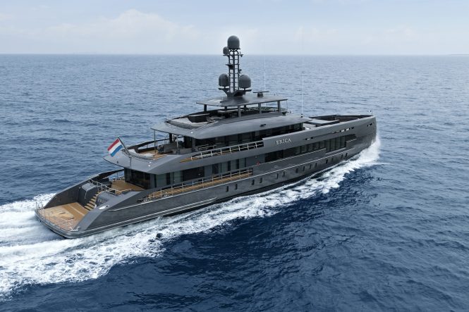 Heesen superyacht ERICA (Project Boreas) delivered to her owners