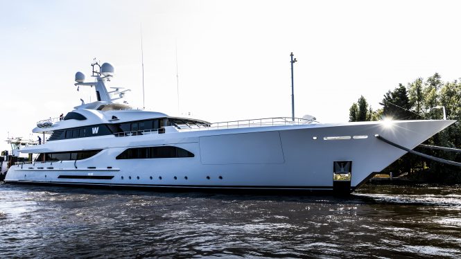 Six month refit to commence in Netherlands for Feadship superyacht W